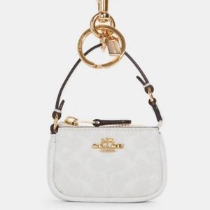 NWT COACH MINI NOLITA BAG CHARM